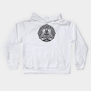 Yoga Design Kids Hoodie